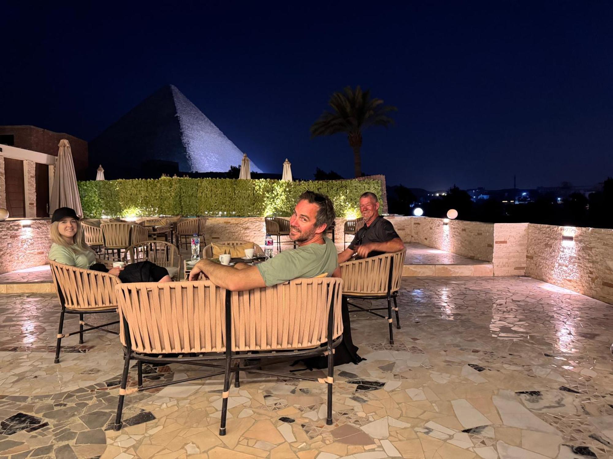 Golf Pyramids View Hotel Kafrat al Jabal Bagian luar foto