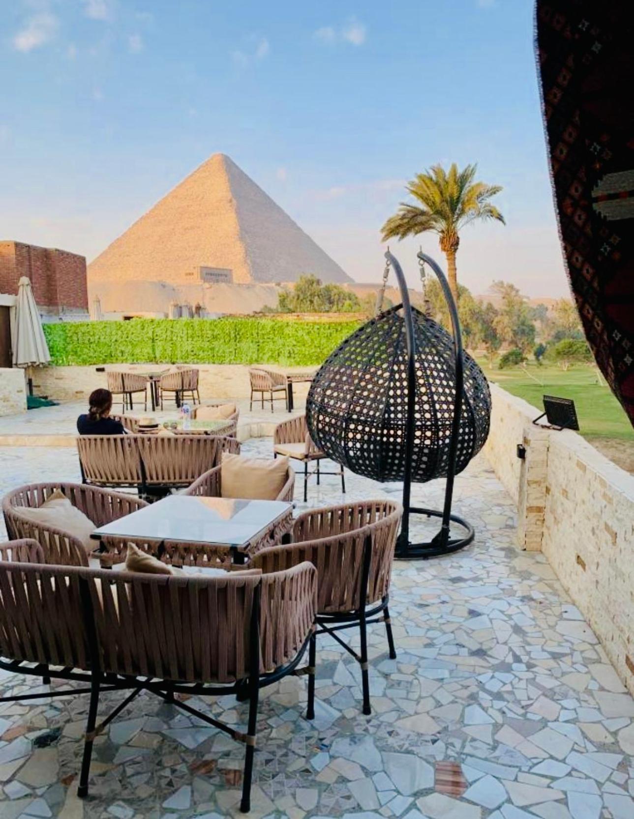 Golf Pyramids View Hotel Kafrat al Jabal Bagian luar foto
